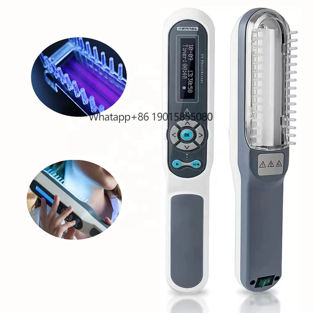 Factory Price Home Use Hand Held UV Lamp 311 nm UVB Phototherapy for Psoriasis Vitiligo Treatment Disorders Disease