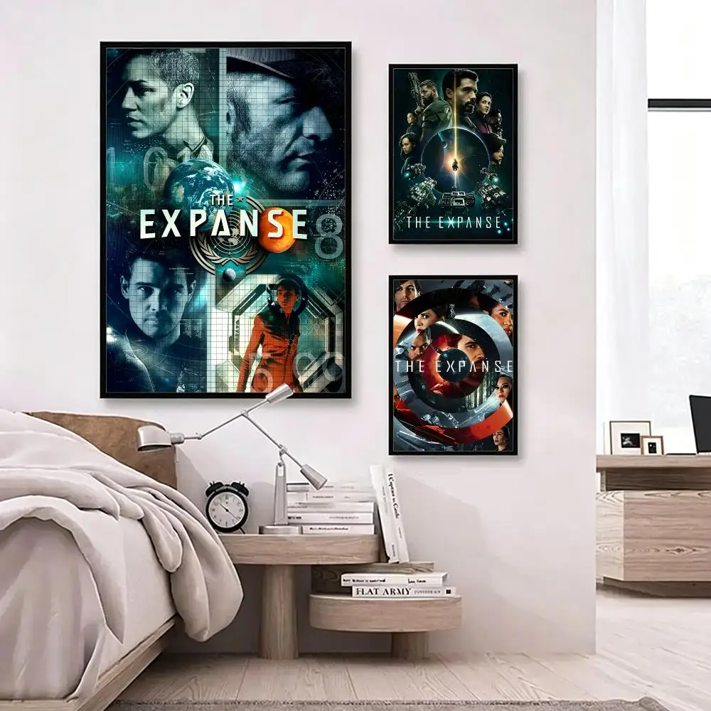 series The Expanse Poster Poster HD Waterproof Self-adhesive Art Print Wall Decor for Bedroom Living Room Gift