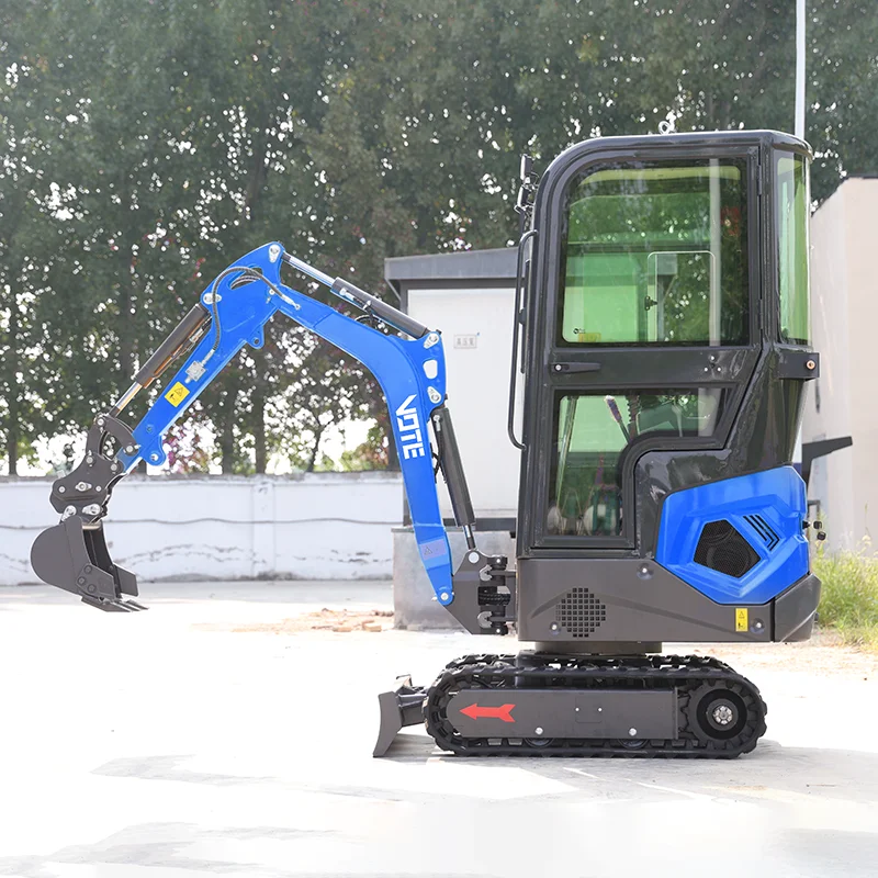 شحن مجاني حفارة صغيرة 2 طن 1 طن Ce Epa حفارة محرك صغير حفارات صغيرة آلة مزرعة حفار زاحف جديد