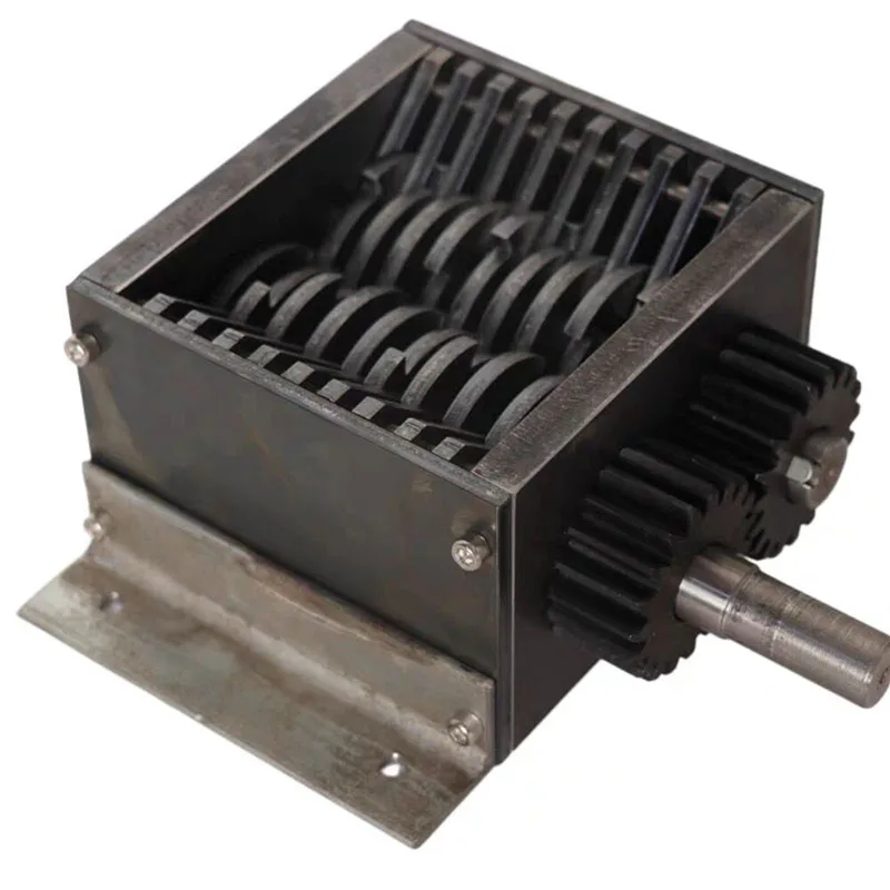 Desktop Plastic Scrap Granulator Shredder For 3D Printing Waste PLA PETG Parts Small Tabletop Recycling Crusher Machine