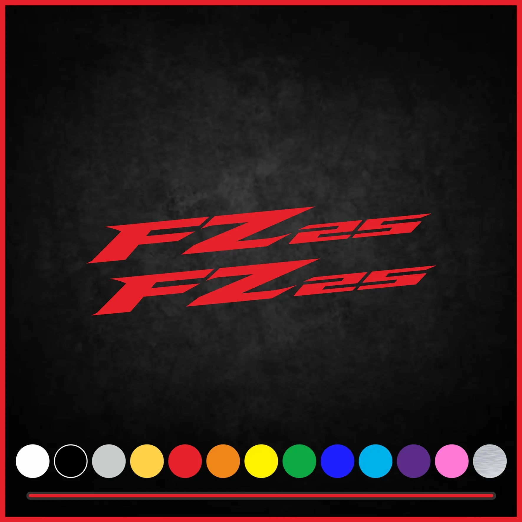 لياماها FZ25 FZ-25 دراجة نارية هدية الجسم ملصق الجسم الديكور خزان الوقود محرك شعار هدية خوذة الزجاج الأمامي ملصق