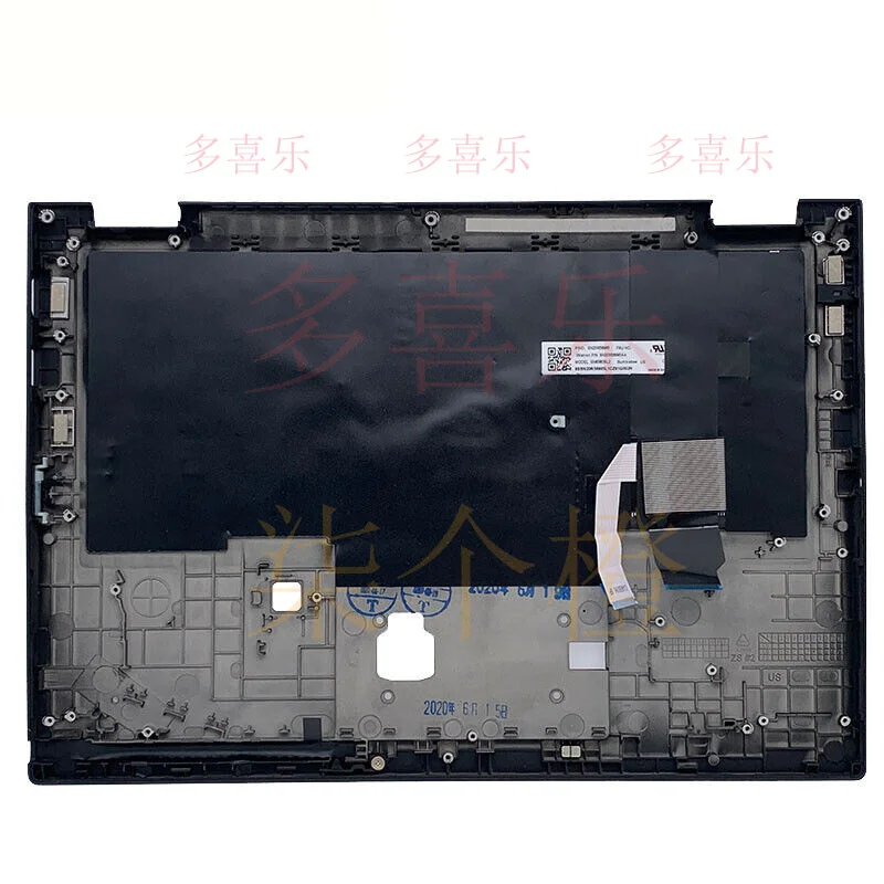 Zmzm novo para lenovo thinkpad x13 yoga gen 1 palmrest teclado moldura capa 5m10y85839