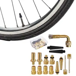 Bike Tire Valve Adapter Converter Road Bike Cycle Bicycle Pump Tube Ball Pump Needle Inflation Devices Cycle Bicycle Punp Tube