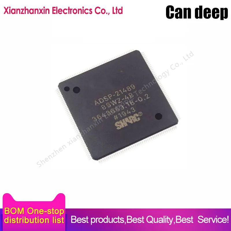 1pcs/lot ADSP-21489BSWZ-4B ADSP-21489 LQFP176 Digital signal processor and controller