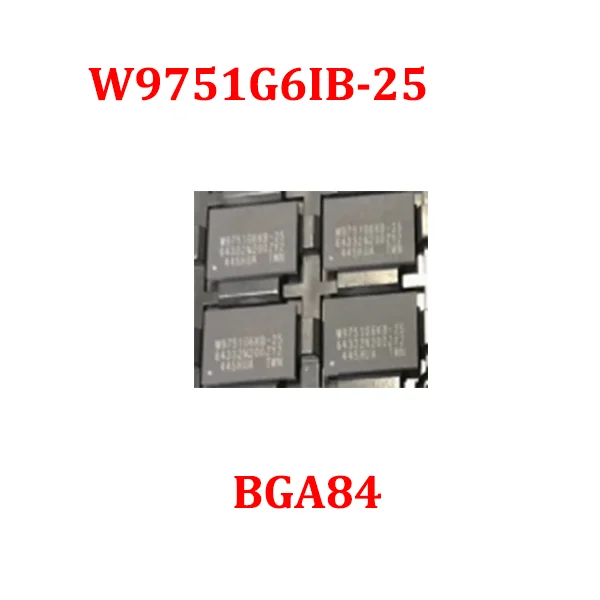 Free Shipping 1PCS/10PCS/50PCS/100PCS W9751G6IB-25 Brand New Original IC CHIP