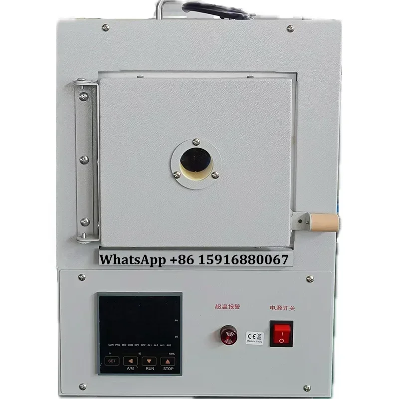 220v Small Muffle Furnace 1100℃ High Temperature Experimental Furnace Silver Clay Enamel Electric kiln 2kw High temperature