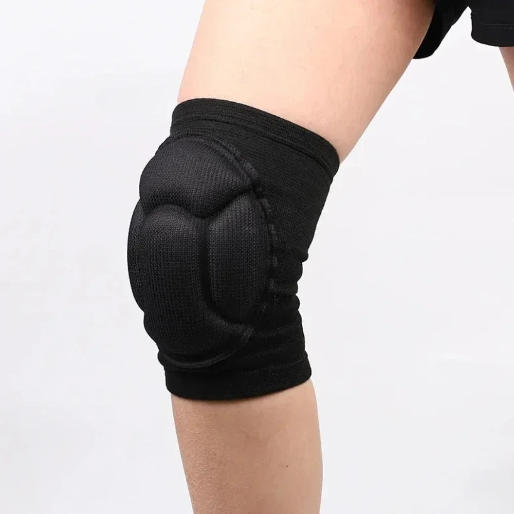 Breathable Sports Knee Brace Volleyball Honeycomb Shockproof Knee Pads Collision Elastic Knee Compression Sleeve Protector Gear