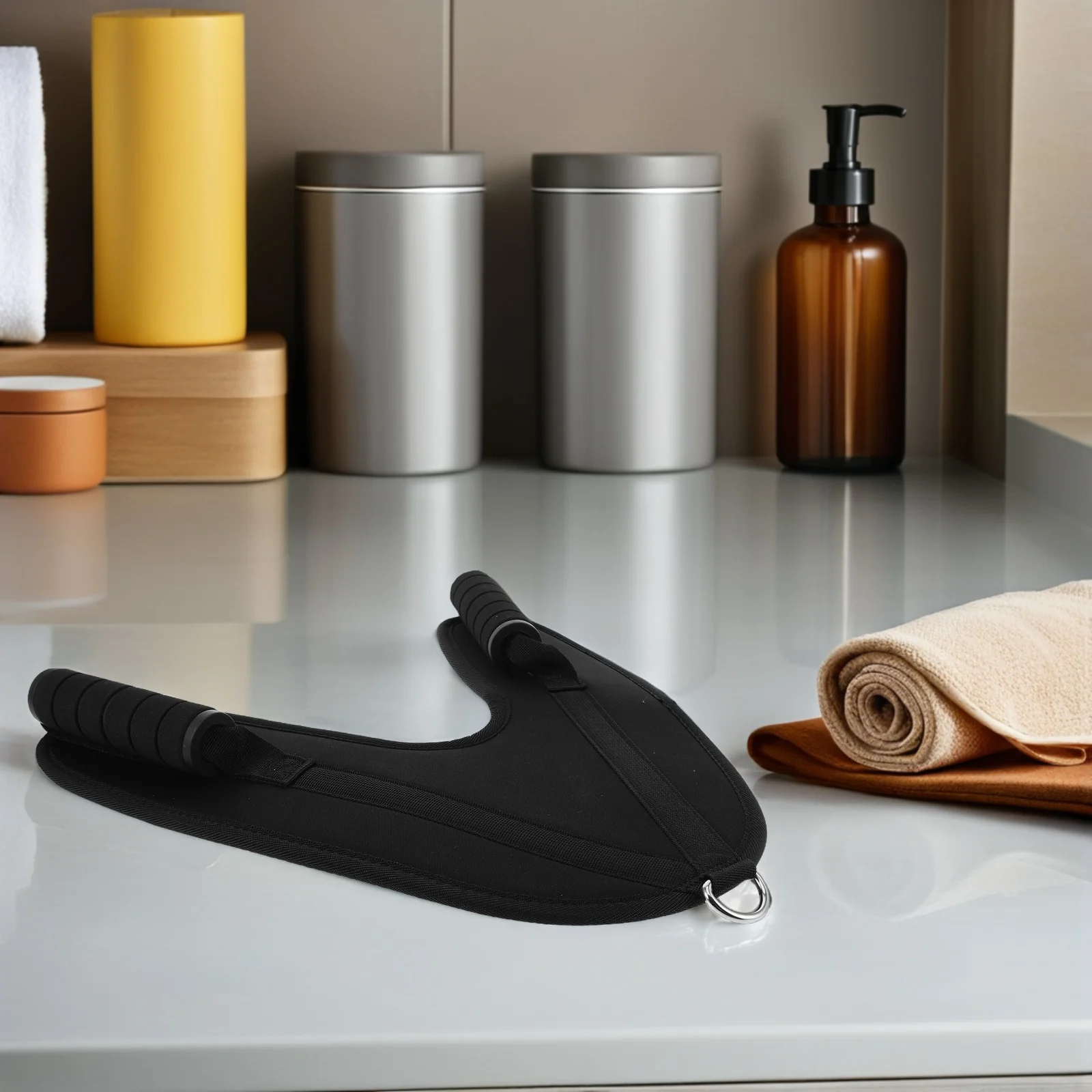 

Ab Cable Attachment Harness Handle For High Pulldown Pull Up Core Training Gym Workout Equipment Resistance Band