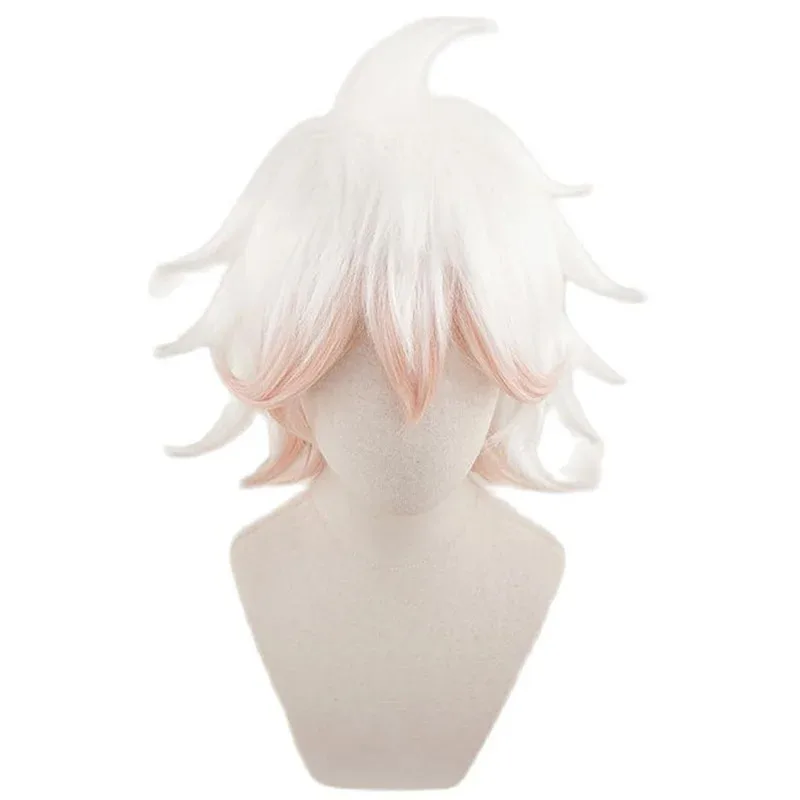 أزياء أنيمي دانغانرونا ناجيتو كومايدا التأثيرية للهالوين للرجال، ملابس لعب الأدوار، سترة موحدة للحفلات، بدلة تي شيرت