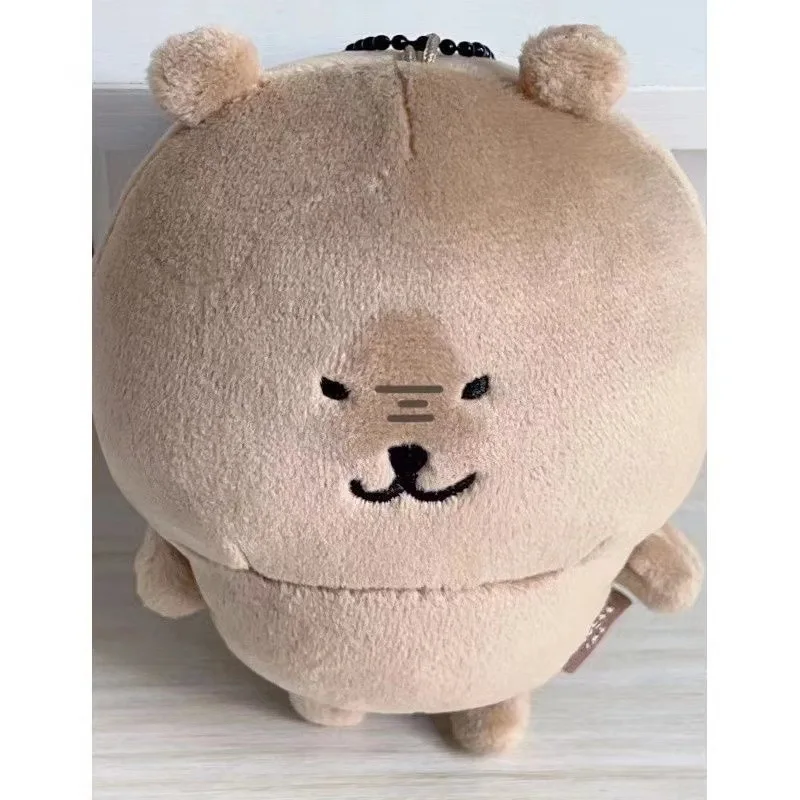 Muñeco de peluche de dibujos animados de oso autorregulable Nagano/oso curtido escrito Kawaii juguete de peluche súper lindo bolso escolar mochila colgante regalo