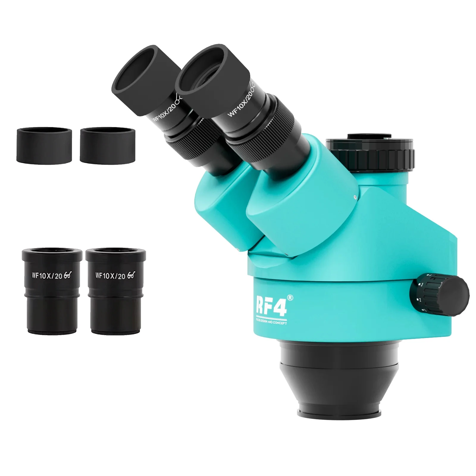 RF4 0745TV HD Microscoop Lens Set met Meerdere Objectieven voor Mobiele Telefoon Reparatie Experts, Hoge Precisie Inspectietool