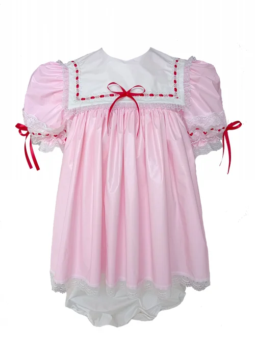 adult & infant one-piece dress (with matching straps) DZABLTTZ01-15