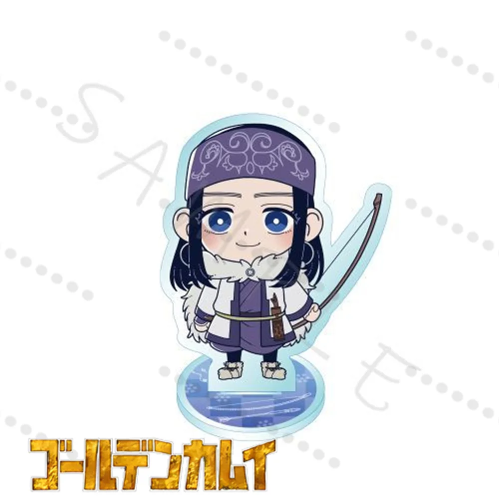 

Anime Golden Kamuy Acrylic signboard model 10cm Desktop Ornament Collectible Goods Fan gift