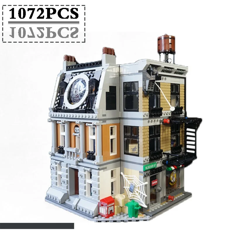 Hero Movie Series 07107 50010 Sanctuary Showdown modelo Compatible con bloques de construcción 76108 regalos de cumpleaños para niños