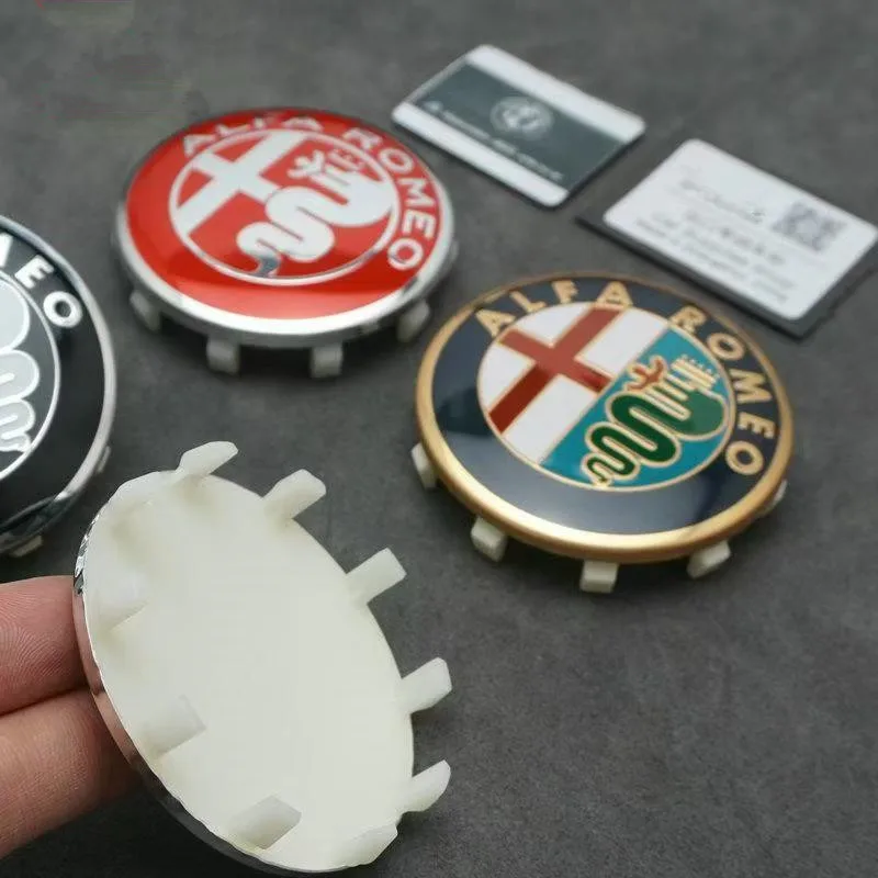 

4 шт. 60 мм, 10 контактов, для Alfa Romeo 147, 159, 156, эмблема автомобиля, колпаки на центральные отверстия колесных дисков, наклейки, декоративные аксессуары