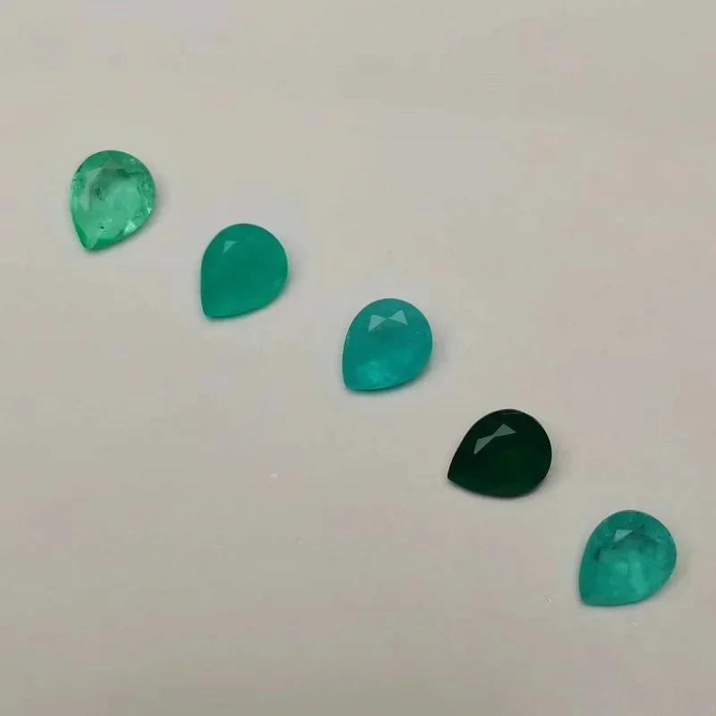 Ruihe New  Wholesale Price Pear Shape Fusion Stone Loose Gemstones for DIY  Jewelry Making