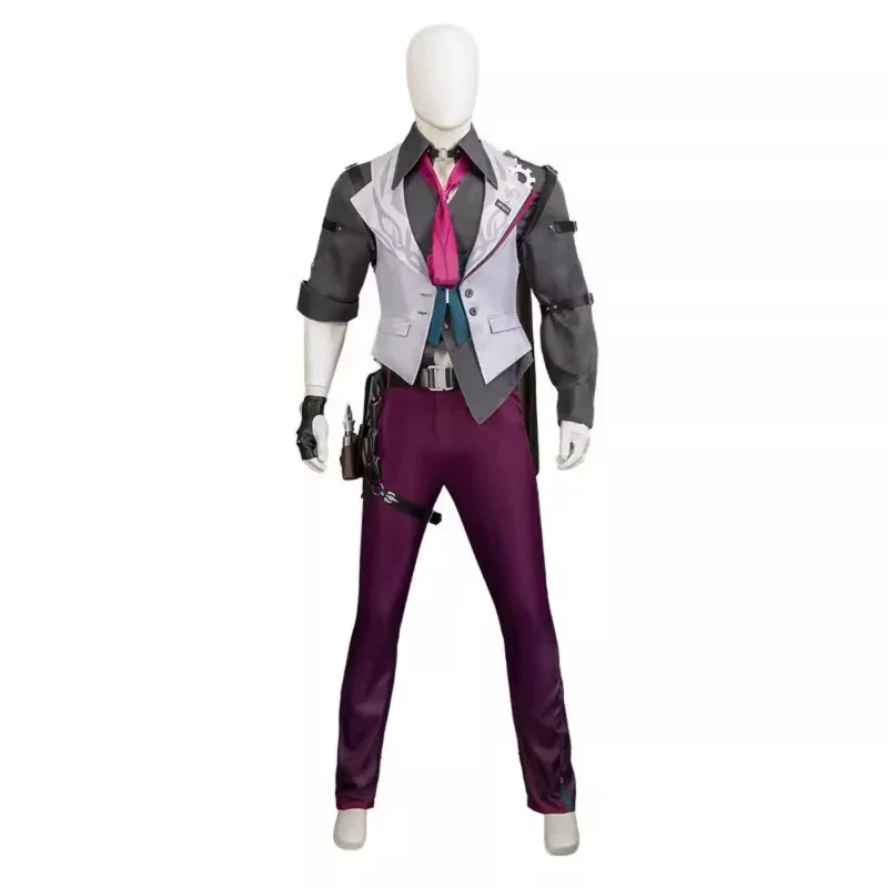 Honkai: Star Rail Gallagher Cosplay Costume Wig Set Gallagher Cosplay Shoes Gallagher Halloween Cosplay Costumes Sets #1 # W