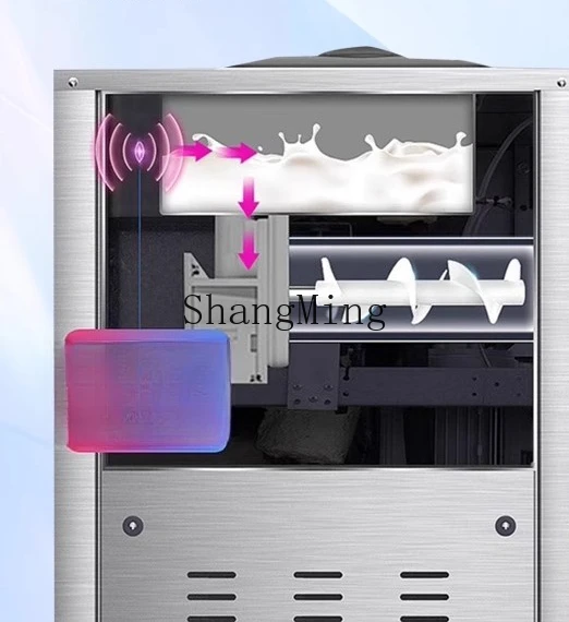 ZYY commercial stall ice cream machine ice cream machine small desktop cone machine