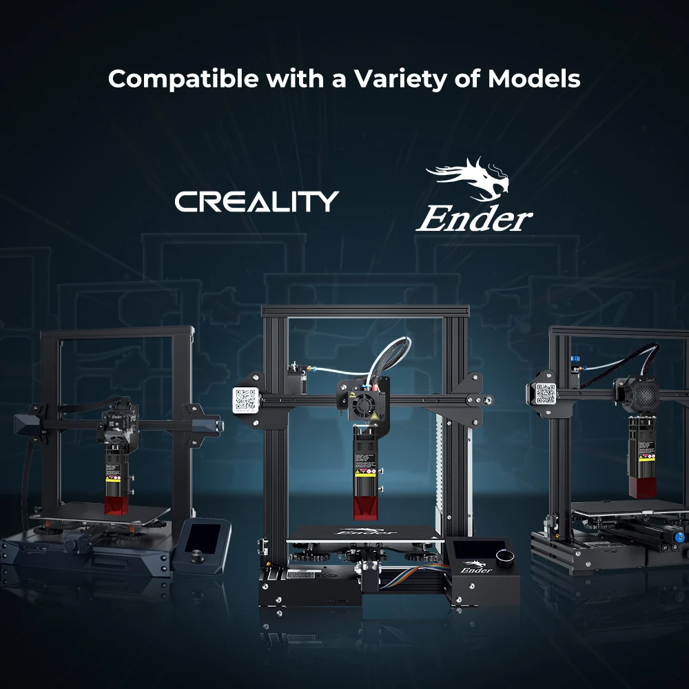 Creality Laser Engraving Module Kit 10W 5W 0.06mm High-Precision 3D Printer Parts Lossless Upgrade for CR-10 Ender Series