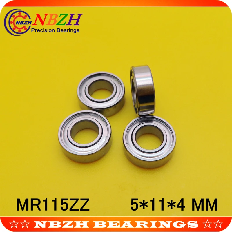 

NBZH Bearing Sale Price High Quality Bearing ( Blue Rubber Sealing Cover ) MR115 RS MR115-2RS 638/5 L-1150 5X11X4 Mm