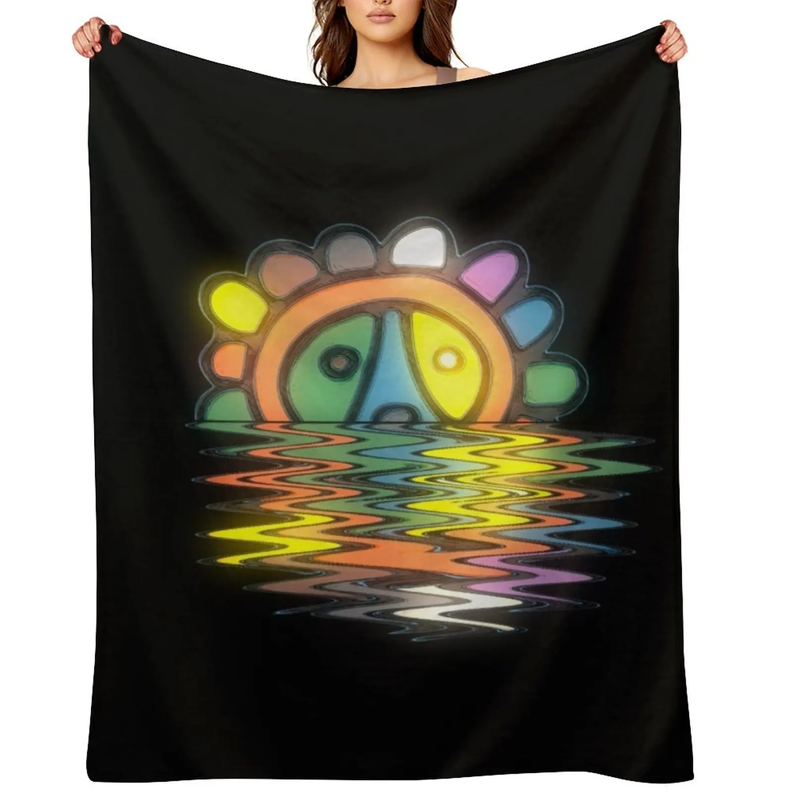 

Taino Sunset Taino Sunrise Throw Blanket Comforter Warm Sofas Luxury St Blankets