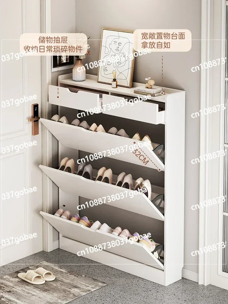 Ultra Thin Shoe Cabinet At Home Entrance