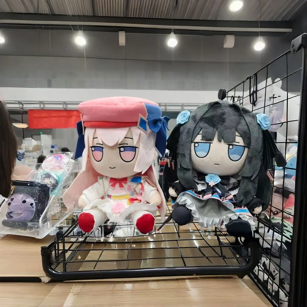 Anime arcaea fumo Plush doll Stuffed Sitting posture Cotton Doll Dress Up Doll Girl Boy Cute Birthday Gift