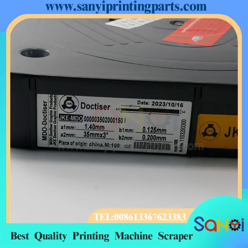 1 Kotak = 100m Pengikis Mesin Cetak Heidelberg Komori KBA Roland Kualitas Terbaik