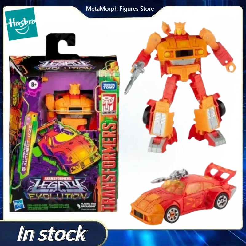

Original Hasbro Transformers Toy Legacy Series G2 Universe AUTOBOT JAZZ Deluxe Class D-Class Anime Figure Toy Collection Model