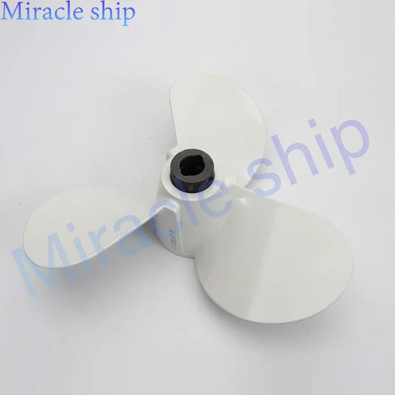 676-45945-62-EL ใบพัด 11 3/4X10 สำหรับยามาฮ่าเรือมอเตอร์ 40HP อลูมิเนียม 3 ใบมีดพินไดรฟ์สปลายน์ RH 676-45945-62 676-45945