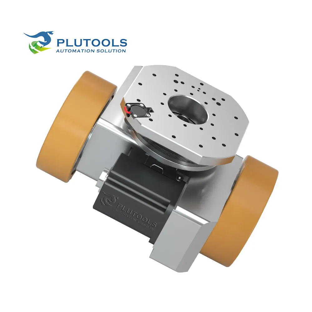 Plutools 5500kg Load dual different drive Wheel with 960Nm for AGV forklift