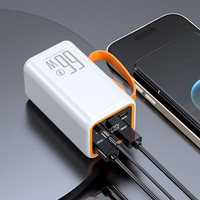 66W 10000mah 20000mah Power Bank Powerful Large Capacity PD20W Fast Charging USB C External Spare Battery For iPhone Samsung