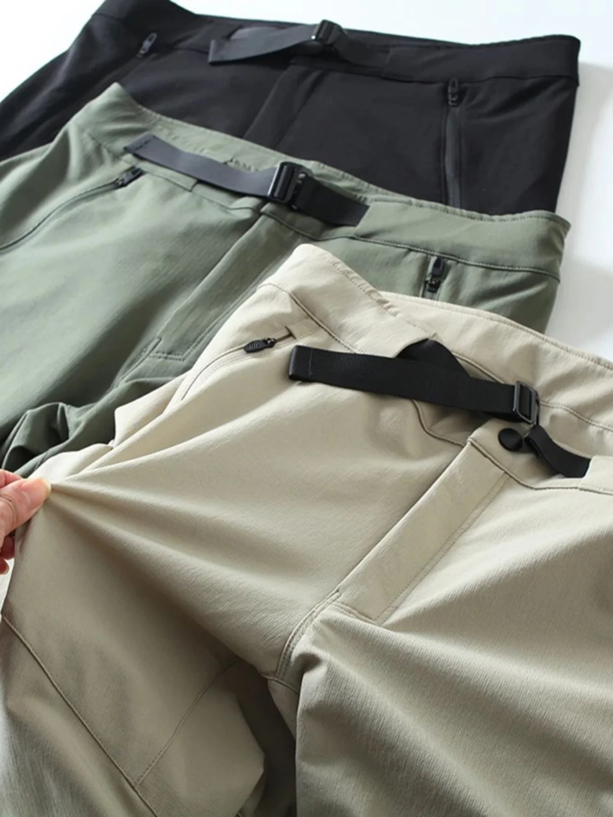 

Ting Series Lightweight Thin Soft ell Outdoor Climbing Pants Windproof Water-resistant Elastic Waisand Men's Casual Pants