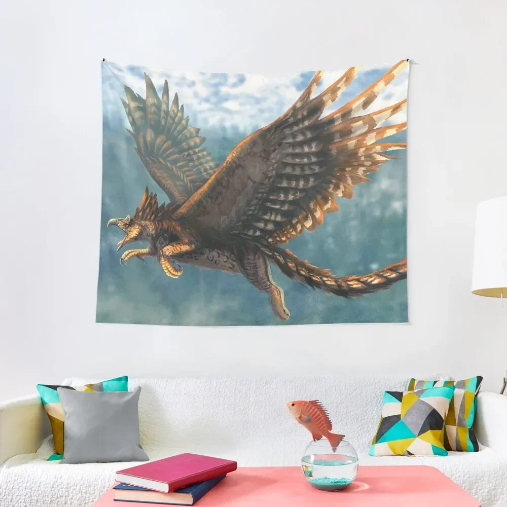 

Gryphon Restored Tapestry Bed Room Decoration Aesthetic Room Decor Cute Room Things Tapestry