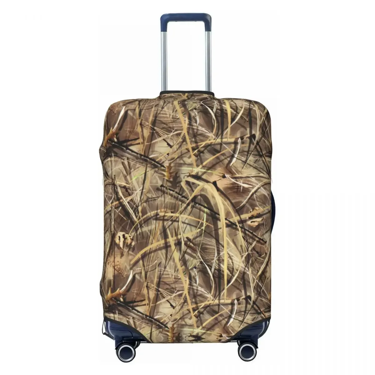 Custom Real Tree Camouflage Camo Pattern Suitcase Cover Elastic Travel Luggage Covers for 18-32 inch