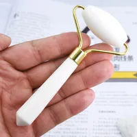 Rodillo de Jade Blanco para Masaje