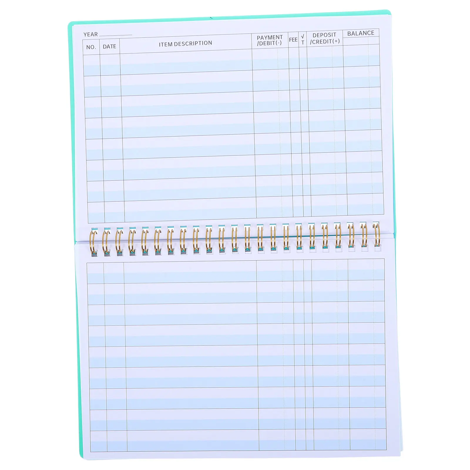 Personal Check Register Book Easy Use Classic Design Clear Layout Track Spending Manage Finances Secure Record