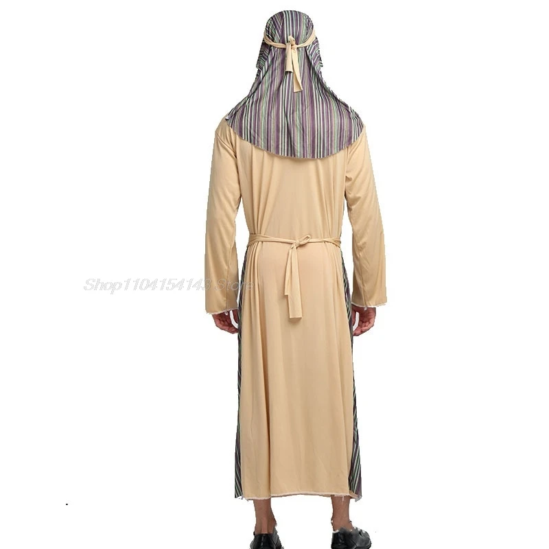 Saudi Arabian Clothing Men Aladdin Clothing Middle Eastern Clothing UAE Shepherd Costumes Dubai Jesus Costume Bible Costume