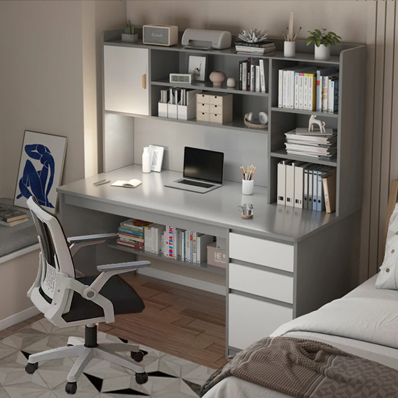 Teen bedroom desk with drawers with bookshelves computer rental house for students home