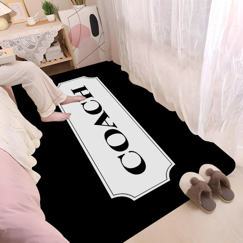 Fashion C-Coach Entrance Door Mat Nordic Style Bedroom Living Room Doormat Home Balcony Anti-Slip Modern Home Decor #2