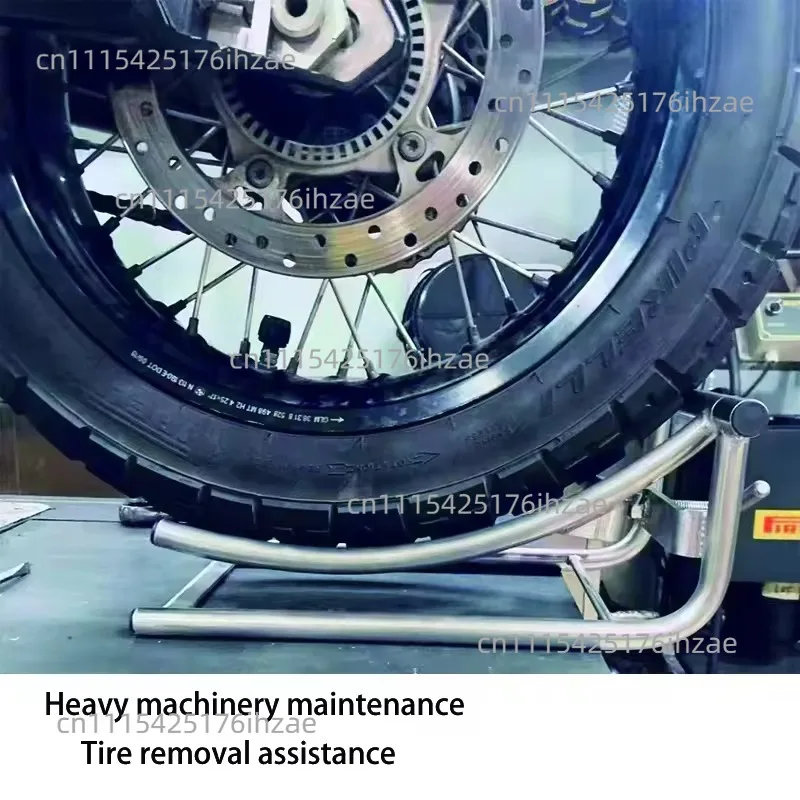 Motorcycle Maintenance Tire Disassembly and Lifting Tool Locomotive Rear Axle Disassembly and Assembly Auxiliary Stainless Stee