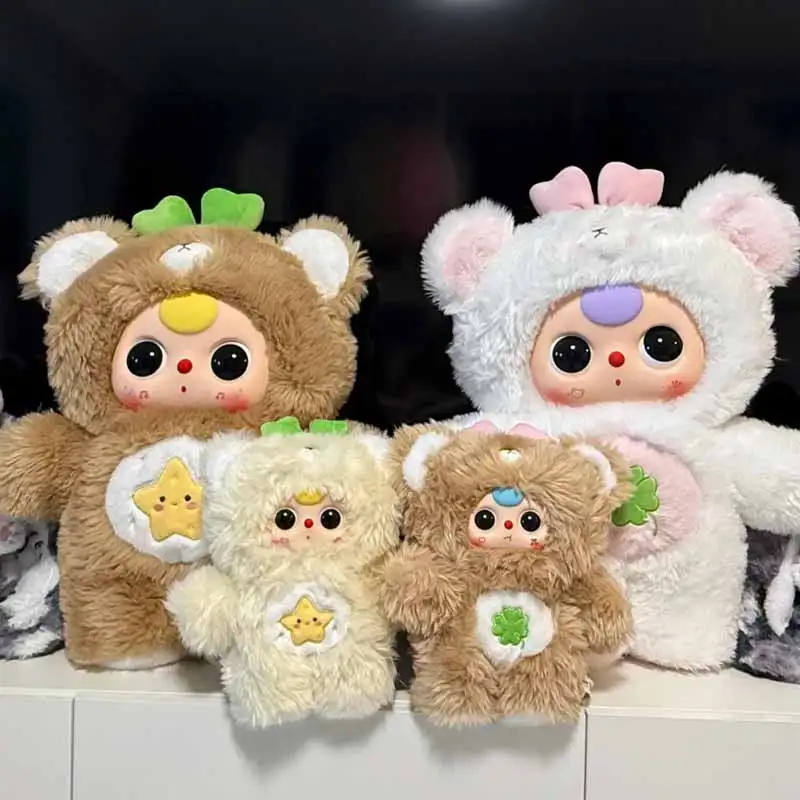 

Baby Three 1000% Bear Baby Series слепая коробка модная игрушка мягкая и удобная украшение для дивана подушка для объятий загадочная коробка подарок-сюрприз