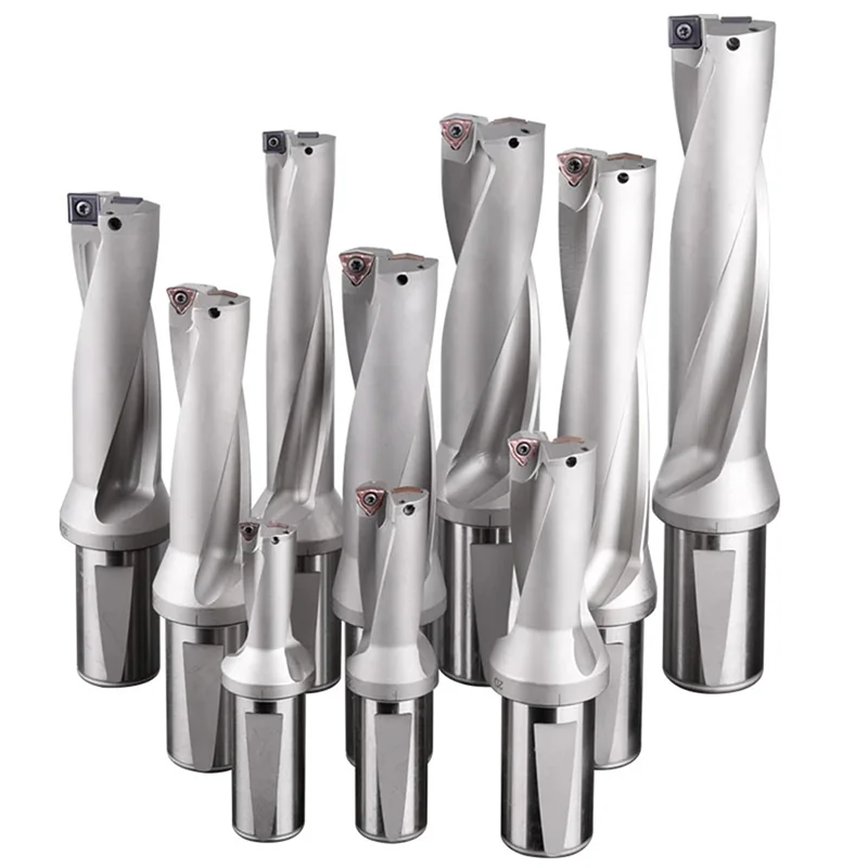 

SP Series Drill Bites Insert Drill Metal Drill Bits 13mm-50mm Depth 2D 3D 4D Indexable U Drill Machinery Lathes CNC Water