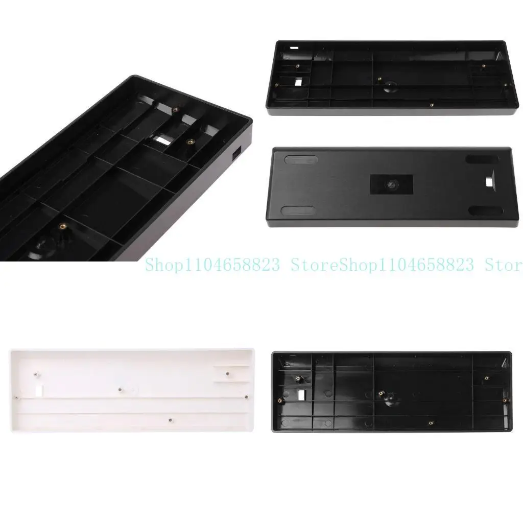 

Mini Keyboard GH60 Plastic for Case for 60% Mechanical Gaming Keyboard Compatible Poker2 Pok3r Faceu 60 Plastic for Shel