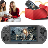 Retro Gaming Console 4.5 Inch IPS Screen Retro Handheld Video Game Console USB Rechargeable for Kids & Adults