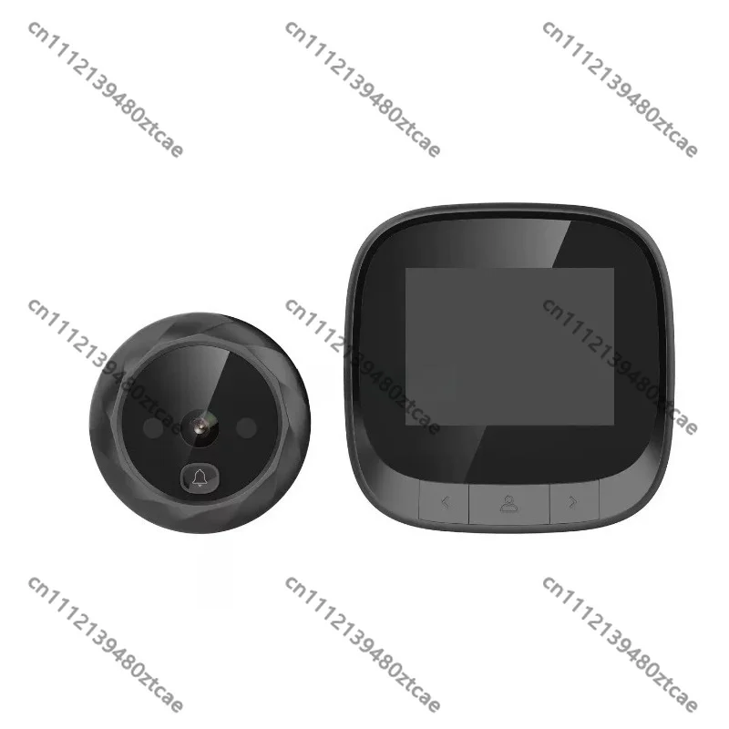 Electronic Visual Video Doorbell with Built-in Battery & Display Screen, Support Photo Taking Home Visual Doorbell