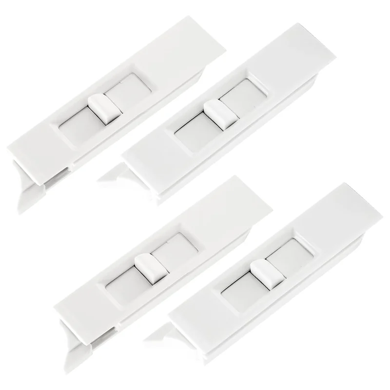 

Classy-6Pairs Tilt Latch,Plastic Construction Window Tilt Latch Replacement,Snap-In Latch Pairs Spring Loaded Window Latch Lock
