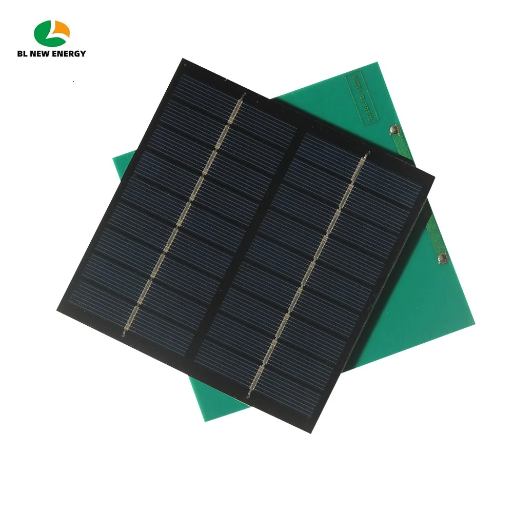 2W 9V 220mA Mini Solar Panel Polycrystalline Solar Cell Module DIY Solar Charger Square Solar Plate 115*115*3MM 2PCS