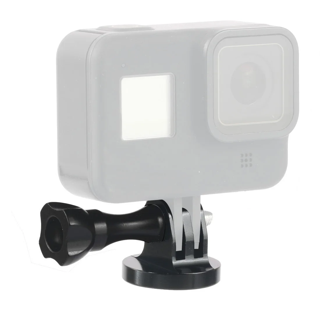 Alumínio parafuso tripé adaptador, acessórios para câmera, 360 Rotating Mount, suporte para Go Pro, 13, 12, 11, 10, 9, 8, 7, Insta 360, X3, X4, 1/4\