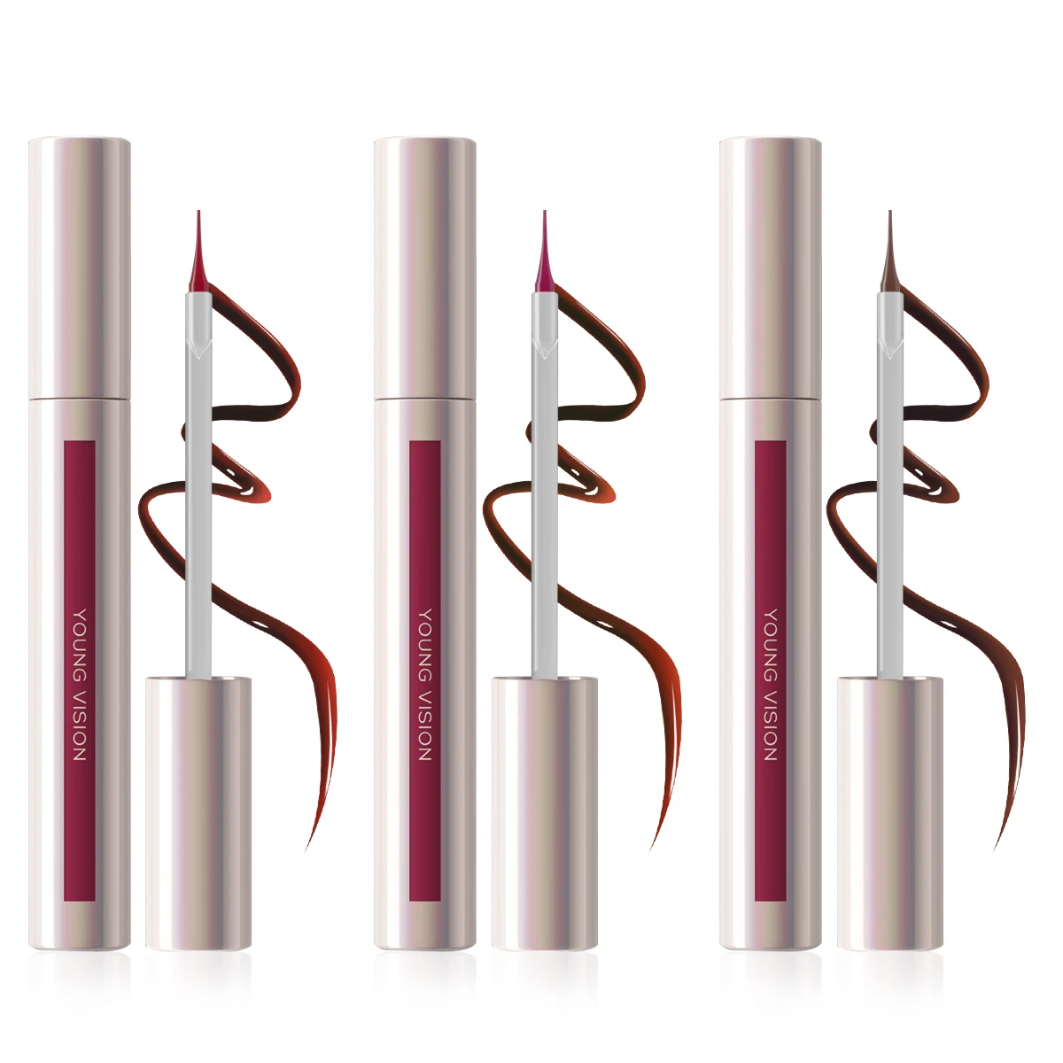 قلم تحديد الشفاه المسيل للدموع، قلم تحديد الشفاه غير اللامع بدون تلطخ، قلم مكياج بخطاف وحلقة #2